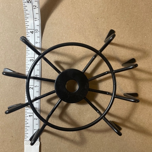 Halloween Black Spider Cupcake Holder 1.5” Tall X 5” Wide Quantity of 8 - Picture 3 of 3